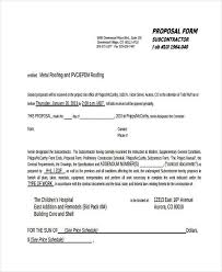 Construction companies that are providing solutions to construct a venture irrespective different construction businesses ought to existing their bids for the specific challenge likewise because the tags: Free 38 Sample Blank Proposal Forms In Pdf Excel Ms Word