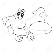 Let's start with the very old cartoon drawing styles from many years ago. Airplane Character With Big Eyes Cute Cartoon Outline Drawing Royalty Free Cliparts Vectors And Stock Illustration Image 143496039