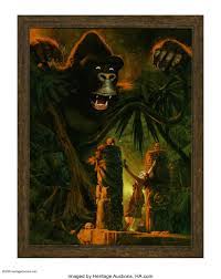 Kingkong art inspirational designs, illustrations, and graphic elements from the world's best designers. Manuel Sanjulian King Kong Painting Original Art Undated Ever Lot 6522 Heritage Auctions