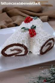 Tronchetto Innevato Di Natale Ricetta Facile Di Benedetta Ricette Di Dolci Natalizi Dolci Dolci Di Natale