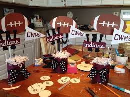 Pin By Rebecca On Bears Football Banquet Football Banquet Centerpieces Football Banquet Football Decorations