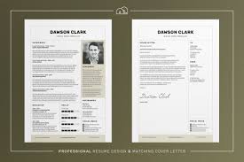 Resume Cv Dawson Resume Design Resume Lettering