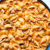 Stir in macaroni and onion. 3