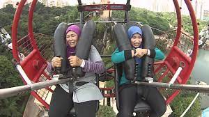 This is a shout out to all you adrenaline junkies, thrill seekers and extreme sports fans out there. G Force X Sunway Lagoon Ayu Mira Youtube