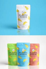 Plastic Pouch Packaging Mockup Pouch Packaging Chip Packaging Plastic Packaging Design