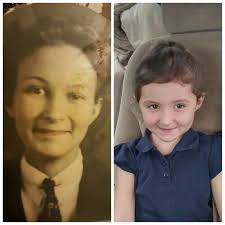 Two of my grand daughters Liz and Meda