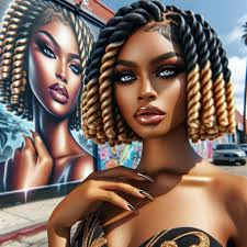Black Girl Magic (AI Creation)