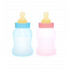 Clipart Baby Bottles Png Svg Jpg Baby Bottle Bundle Graphics Etsy