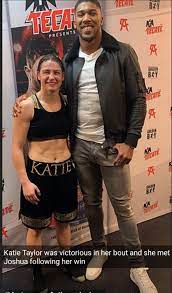Katie taylor says natasha jonas has already shown that she can be 'hurt' as the irish star dismissed the knockout threat from her british challenger ahead of their world title fight. Pin By Vanessa Vigil On Hubba Hubba Anthony Joshua Joshua Katie Taylor