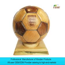 wood gift in shape of football china