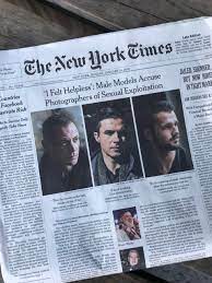 In 2011, during a shoot for vogue hommes international in miami, mr. Male Models Accuse Bruce Weber And Mario Testino Of Sexual Exploitation Of The Minute