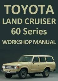 Also the 1st generation tacoma fsm and maintenance. Toyota Land Cruiser 60 Series Workshop Manual Toyota Land Cruiser Land Cruiser Toyota