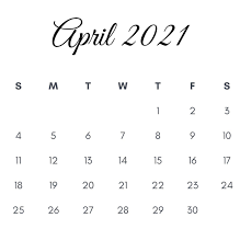 Then you've come to the right place! April 2021 Printable Calendar Free Printable Calendar Templates Monthly Calendar Printable Calendar Printables Free Printable Calendar Templates