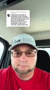 Replying to @Shannon Elizabeth. Putting wildflower seeds all around my  daddy’s grave in the Amish cemetery.