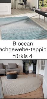 Entdecken sie teppiche aus sisal und jute in vielen formen, größen und farben bei benuta. B Ocean Flachgewebe Teppich Turkis 4 Home Decor Decor Rugs