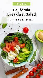 California Breakfast Salad Recipe Recipe Breakfast Salad Recipe Healthy Recipes Breakfast Salad
