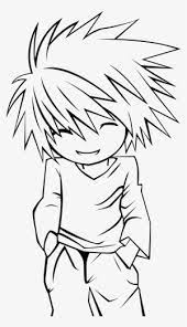 Search through 623,989 free printable colorings at. Chibi L Lineart By Cantrona Death Note Chibi Coloring L Death Note Colouring Transparent Png 1600x1648 Free Download On Nicepng