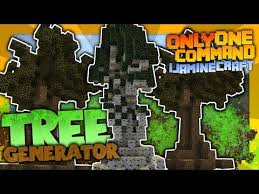 скачать карту троллинг для майнкрафт пе как у эдисона Minecraft Tree Generator In One Command Instant Birches Ice And More Trees Minecraft Tree Minecraft Minecraft Commands
