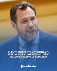 🚨 ¡Escándalo en RTVE! Óscar Puente ha desatado una tormenta al  descalificar a un periodista por una pregunta a Trump. ¿Es esto un ataque a  la libertad de prensa o simplemente un