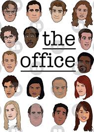 The Office Crew Sticker By Emilybr0 Office Poster The Office Show The Office