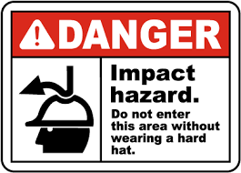 Hard Hat Area Signs Osha Ansi Compliant Made In The Usa