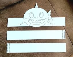 Baby shark coloring pages are a fun way for kids of all ages to develop creativity, focus, . Baby Shark Coloring Printable Paper Crown Crown Crown Etsy Baby Shark Paper Crowns Printable Paper