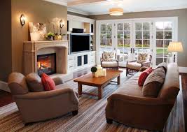 Family room tv next to fireplace. Tv Next To Fireplace Houzz