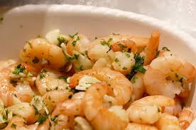 Zucchini pasta with lemon garlic shrimp. Shrimp Scampi Diabetic Recipe Diabetic Gourmet Magazine