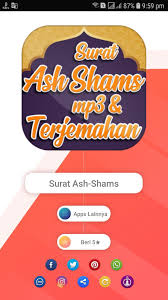 7 years ago7 years ago. Surah Asy Syams Mp3 Dan Terjemahan For Android Apk Download