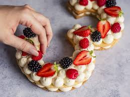 Zahlentorte Einfach Selber Machen Mit Pdf Schablone Die Besten Backrezepte Mit Gelinggarantie Rezept Backrezepte Kuchen Und Torten Rezepte Lebensmittel Essen
