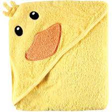 Lnkoo baby ultra soft bamboo hooded baby towel www.walmart.com. Luvable Friends Cotton Terry Animal Hooded Towel Duck Walmart Com Walmart Com
