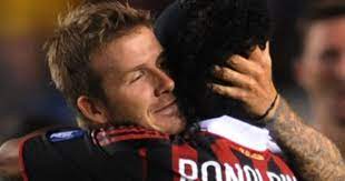 mate i ll miss you too beckham and ronaldinho sharing the love football is life football love beckham