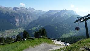 Walks along the irrigation channels. Gardena Card Groden Dolomiten Sudtirol