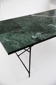 Dining Table 230 Black On Black Green Marble By Handvark By Handvark Dining Table Marble Dining Table Marble Tables Design