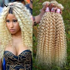 Anrosa kinkys curly clip in hair extensions human hair 3c 4a afro kinky curly clip ins natural hair real remy thick human hair extensions for black women (10 inch, ombre #1b/27) 4.1 out of 5 stars. Curly Blonde Weave Hair Extensions Off 76 Best Deals Online