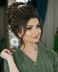 pin by antonina kostak on make up hair styles bun hairstyles bridal hair buns