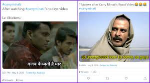 Cringe tik tok memes everyday subscribe for more daily tik tok trendes, challenges and memes. Viral News Carry Minati S Youtube Vs Tiktok Videos Gives Rise To Carryminati Meme Fest On Twitter Latestly