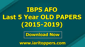 Ibps Agriculture Field Officer Ibps Afo Old Question Paper Pdf Download