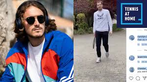 Click here for a full player profile. Stefanos Tsitsipas Fashion Andy Murray S Hitting Tennis At Home Roundup Atp Tour Tennis