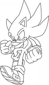Coloriage Super Sonic 4 Dessin Gratuit A Imprimer
