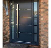 High Quality Exterior Entrance Front Main Gate Modern Residential Steel  Security Door