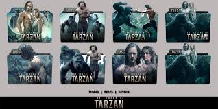 Husdesign has shared more previously unreleased promotional posters and key art for the legend of tarzan featuring alex, margot robbie, samuel l. The Legend Of Tarzan 2016 Folder Icon Pack By Bl4cksl4yer On Deviantart