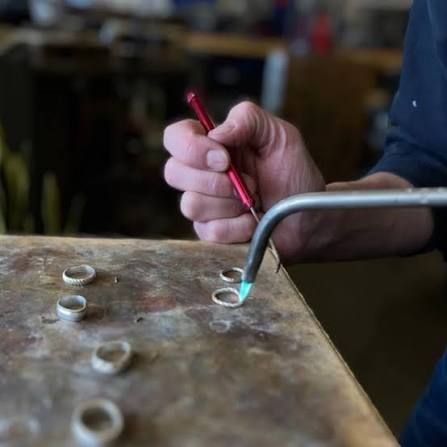 Jewelry casting? It sounds backwards, but think about your casting upside down.... Must have the thinner pieces at the top of the tree, thicker pieces towards the bottom. Full video at out