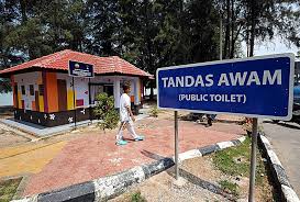 Image result for tandas awam di kampung pantai sepat