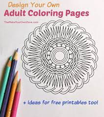 However, the most important one and absolutely necessary is the pencil sketch effect. Make And Print Your Own Adult Coloring Pages