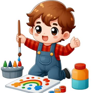 Niños Pintando PNG Imágenes Y Dibujos Con Fondo Transparente Gratis - Pngtree