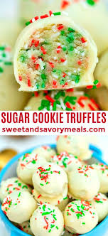 Sugar Cookie Truffles Recipe Video Sweet And Savory Meals Recipe Sweet Treats Recipes Best Christmas Recipes Delicious Christmas Desserts