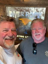 About 10 years ago! Me, Brian Marriott and Jim Durrant (Marine Supt) having  a “quiet beer”! Sadly Maz is gone but thankfully Jim is still with us!