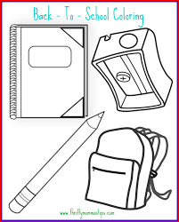 Coloring is a fun activity for children. Back To School Coloring Page