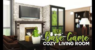 Base Game Room Build Cozy Living Room The Sims 4 Mod The Sims Family House No Cc Minimalist Bedroom Decor 14 Sple Sims 4 Bedroom Sims House Design Sims House
